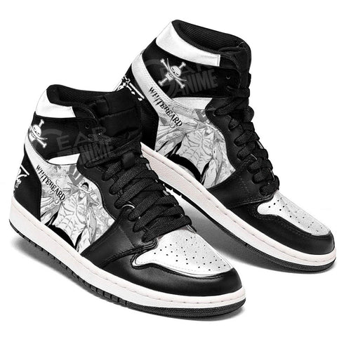 Whitebeard Sneakers Custom OP Shoes Manga Style